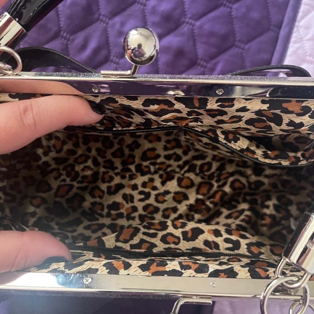 Sourpuss Pink and Black purse - Picture 4 of 4
